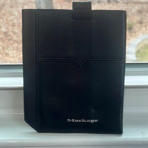 Mackage Black Genuine Leather Wallet